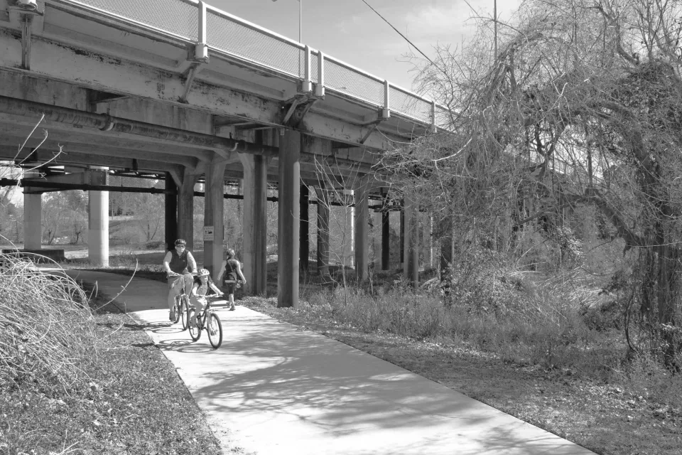 Shepherd Drive & South Shepherd Drive Bridges over Buffalo Bayou, Houston, Texas